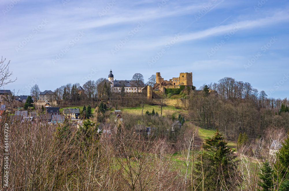 Frauenstein Castle, Saxony, Germany