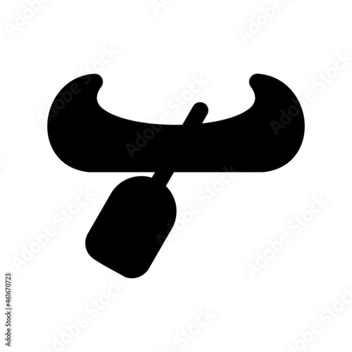 Gondola Glyph Vector Icon Design