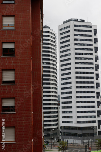 Architecture in the city of Bilbao