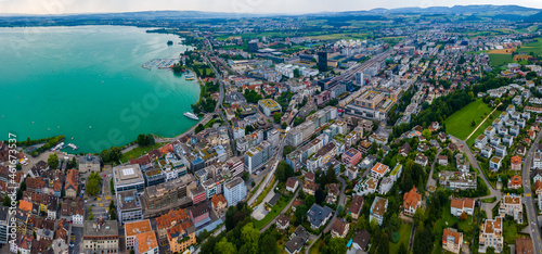 Beautiful city by the lake, Zug Switzerland  photo
