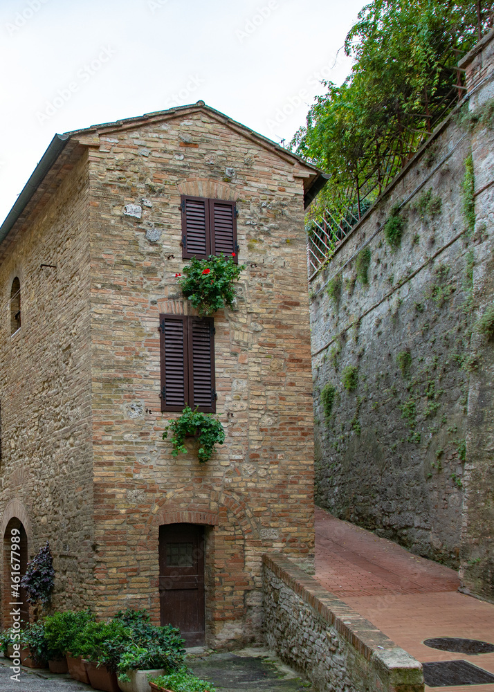 Haus in der Altstadt von San Gimignano Toskana