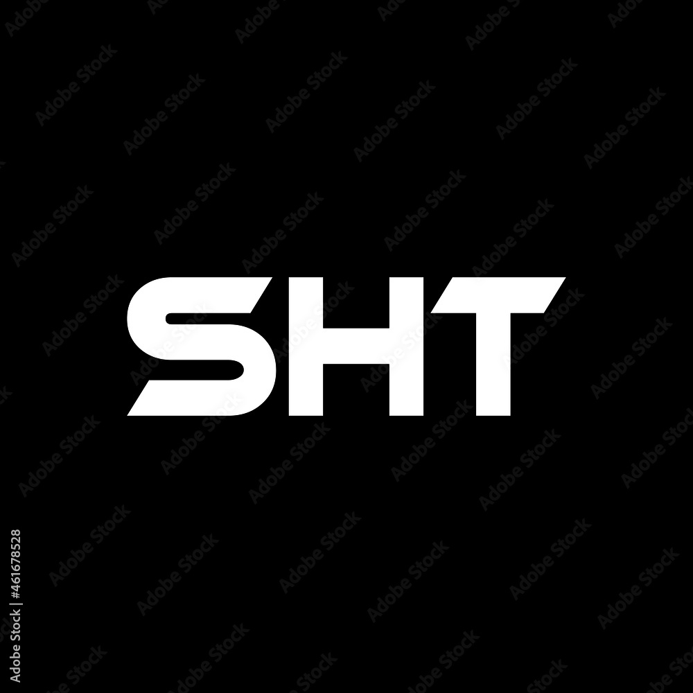SHT letter logo design with black background in illustrator, vector logo modern alphabet font overlap style. calligraphy designs for logo, Poster, Invitation, etc. SHT letter logo design with black background in illustrator, vector logo modern alphabet font overlap style. calligraphy designs for logo, Poster, Invitation, etc.