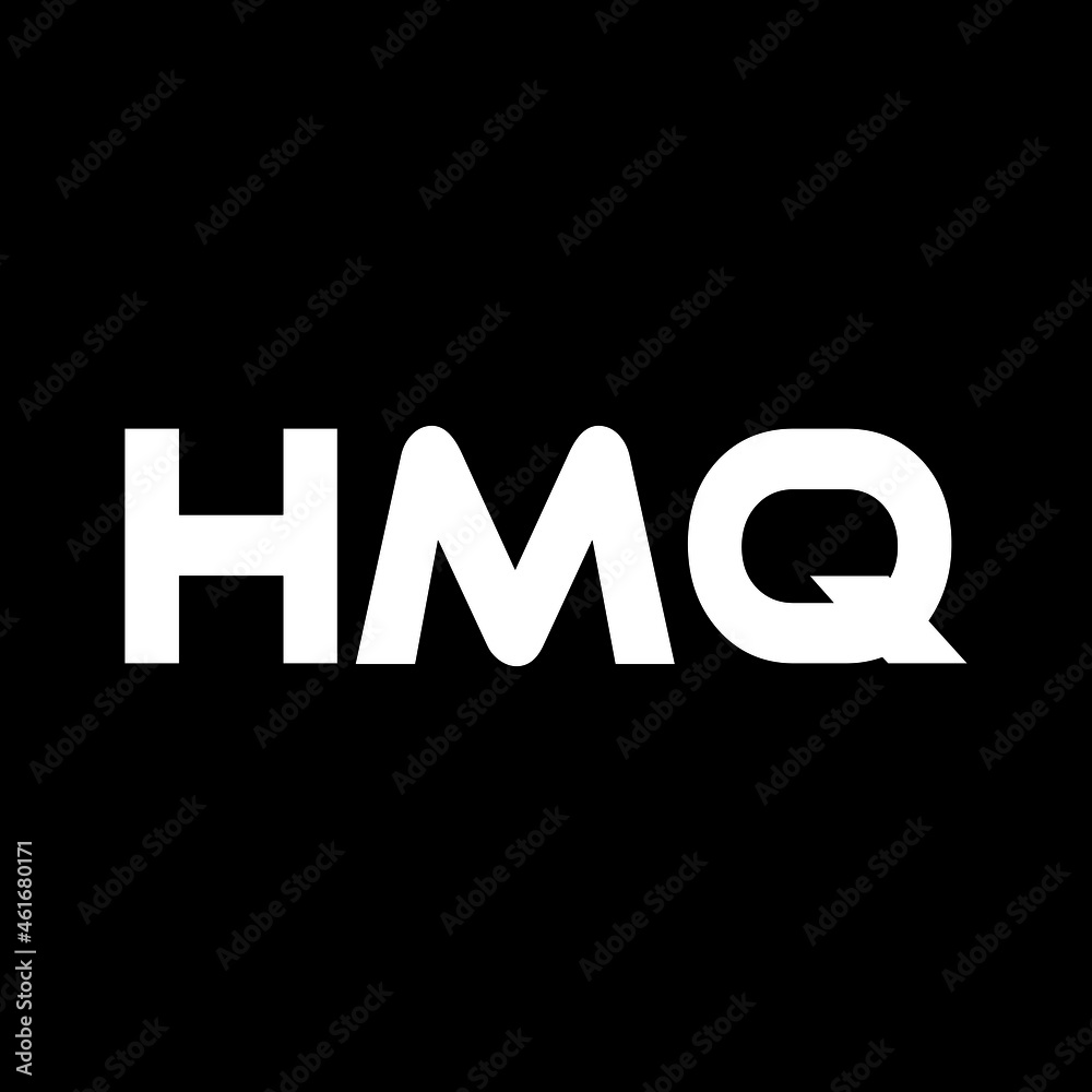 HMQ letter logo design with black background in illustrator, vector logo modern alphabet font overlap style. calligraphy designs for logo, Poster, Invitation, etc. HMQ letter logo design with black background in illustrator, vector logo modern alphabet font overlap style. calligraphy designs for logo, Poster, Invitation, etc.