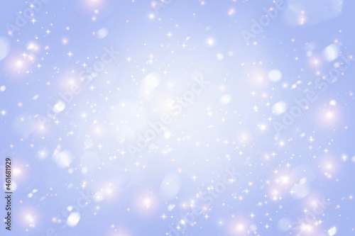 christmas snowy sky with stars ,abstract background