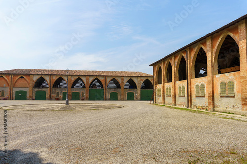 Old farm at Celleri, Piacenza province, Emilia-Romagna