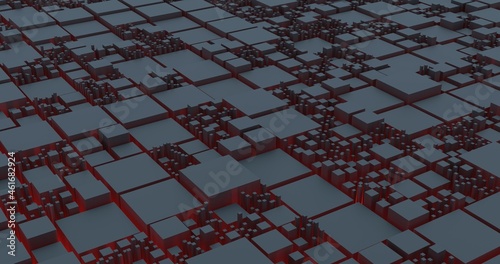 Background with squares