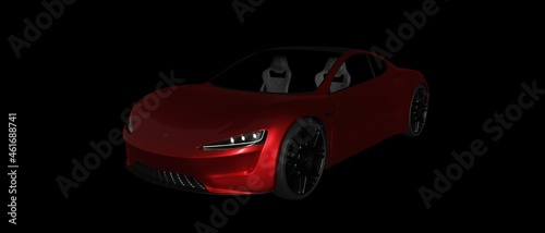 Tesla roadster 2021 © superolo