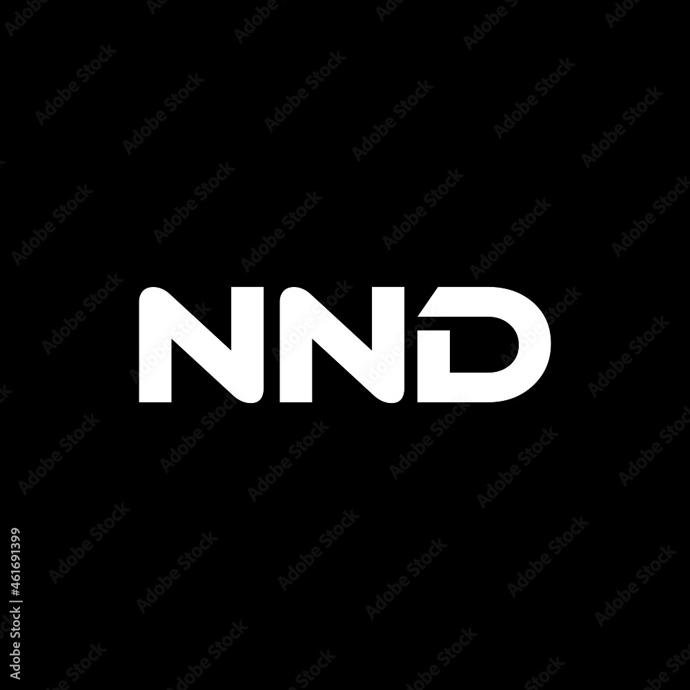 NND letter logo design with black background in illustrator, vector logo modern alphabet font overlap style. calligraphy designs for logo, Poster, Invitation, etc. NND letter logo design with black background in illustrator, vector logo modern alphabet font overlap style. calligraphy designs for logo, Poster, Invitation, etc.