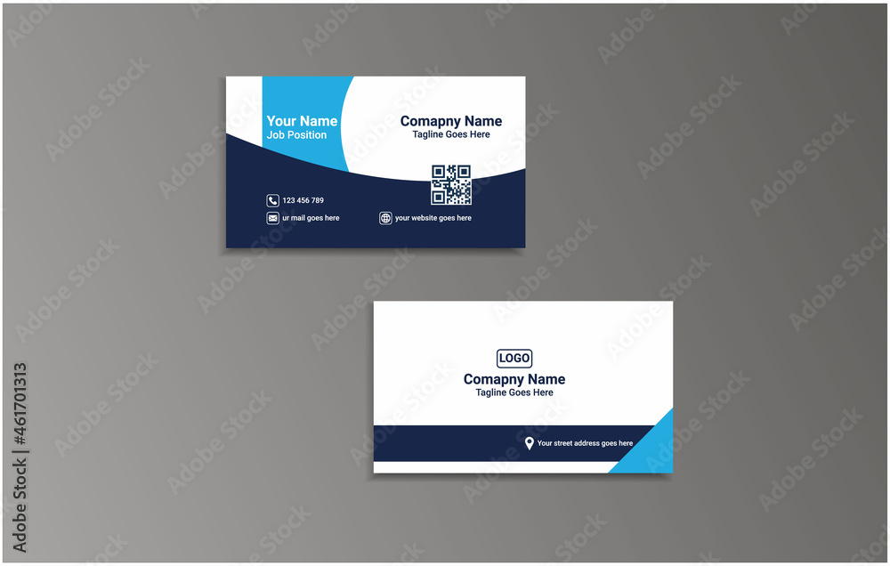 Professional Business Card Vector Template Professional Business Card Vector Template