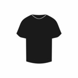 Shirt icon. High quality and very suitable for your design, web design, mobile app design, etc. Flat design vector, silhouette.
