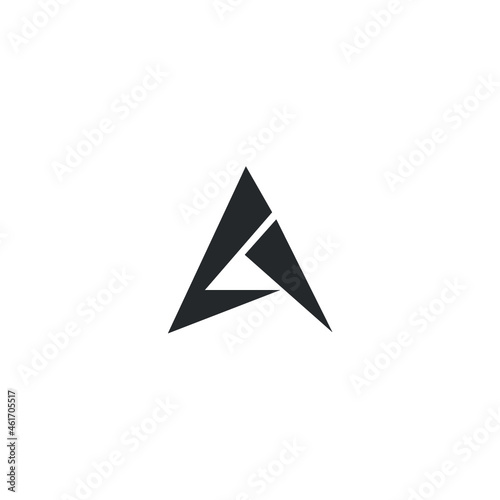 Free Download Letter A logo design - GFXLoad