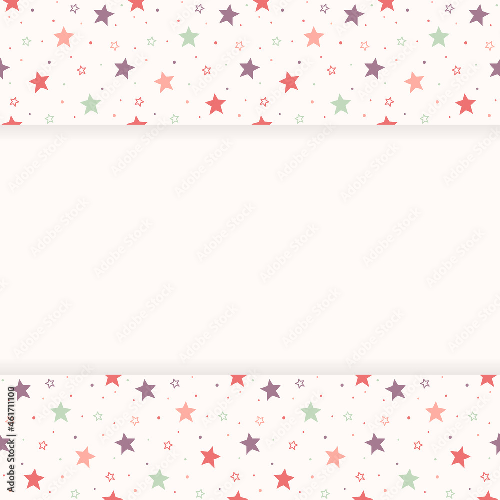 Christmas background with stars and copyspace. Vector Christmas background with stars and copyspace. Vector