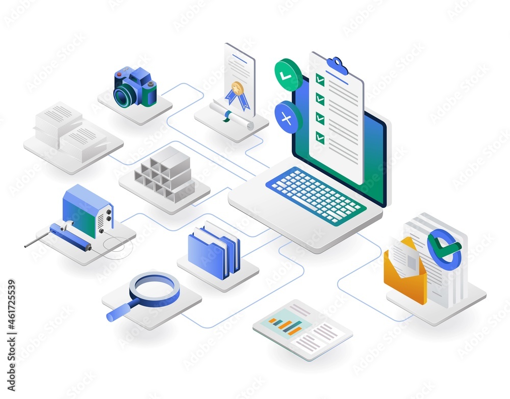 Checklist data reports for developing companies