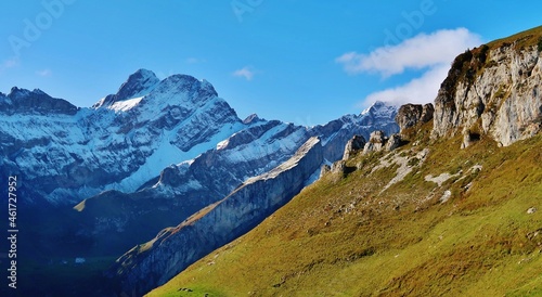 Alpstein-Gipfel im Herbst