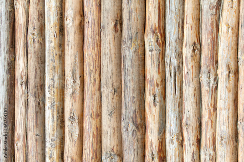 Planks on a wooden fence as an abstract background.