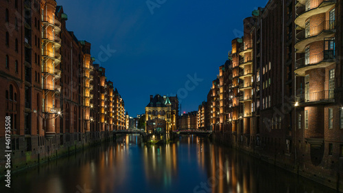 Moated castle - Hamburg warehouse district