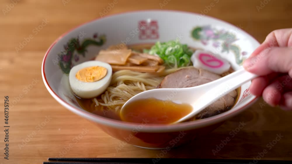 authentic chicken broth tokyo style shoyu ramen noodle authentic chicken broth tokyo style shoyu ramen noodle