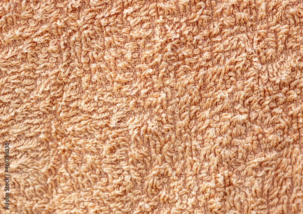 Brown fabric towels as abstract background. Brown fabric towels as abstract background.