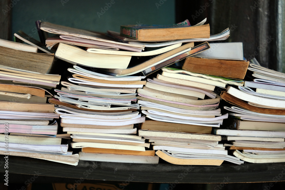 stack of books stack of books