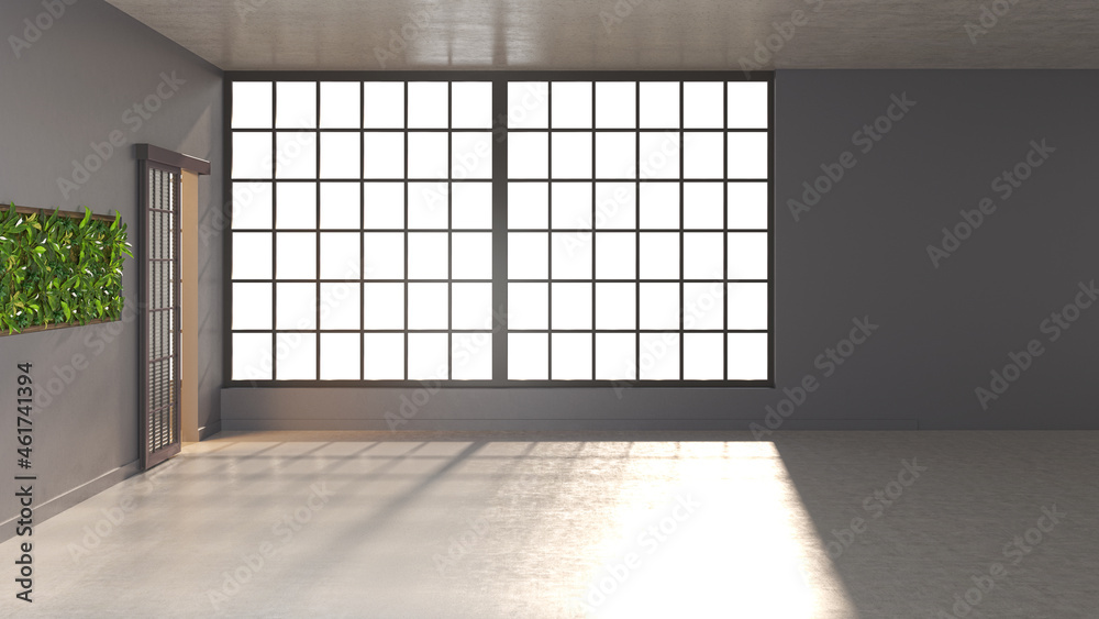 Illustration 3D rendering large luxury modern bright interiors Living room mockup computer digitally generated image Illustration 3D rendering large luxury modern bright interiors Living room mockup computer digitally generated image