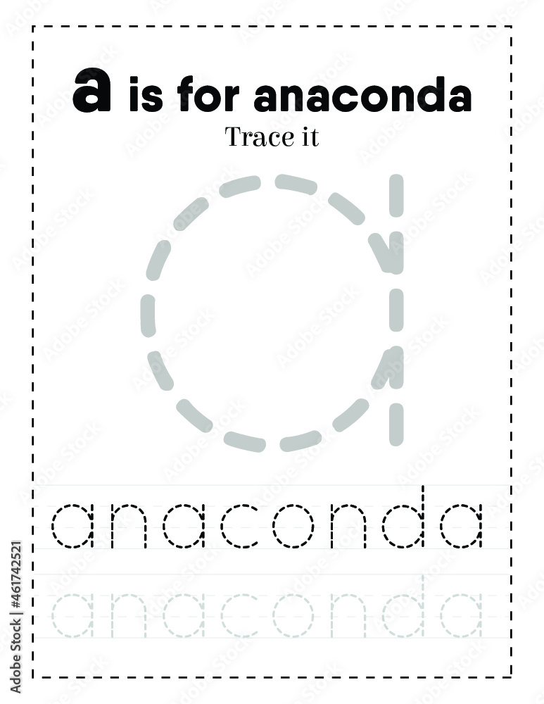 big letters alphabet tracing worksheets