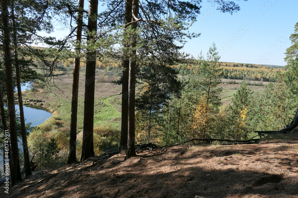 river among the hills