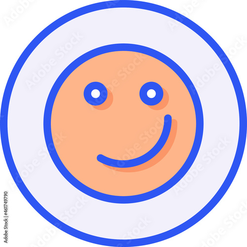 Smile Vector icon that can easily modify or edit

