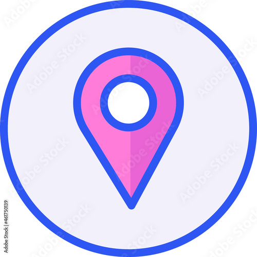 Location Vector icon that can easily modify or edit


