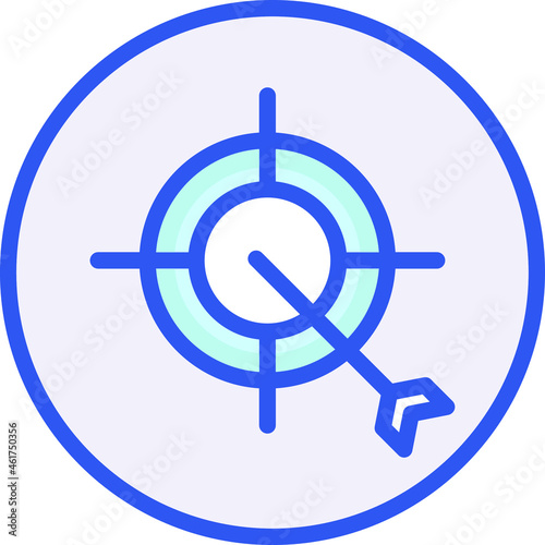 Target Vector icon that can easily modify or edit

