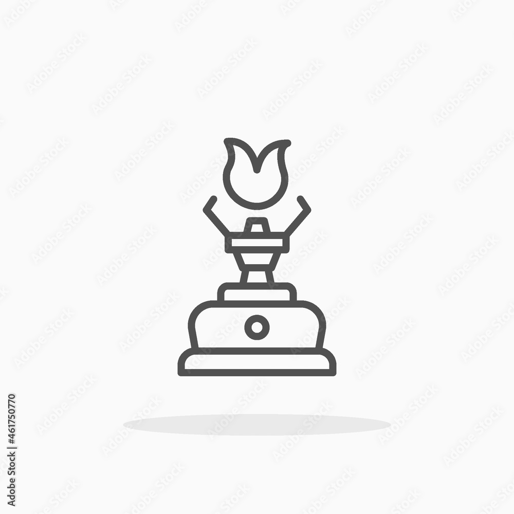 Cooking Stove icon. Editable Stroke and pixel perfect. Outline style. Vector illustration. Cooking Stove icon. Editable Stroke and pixel perfect. Outline style. Vector illustration.