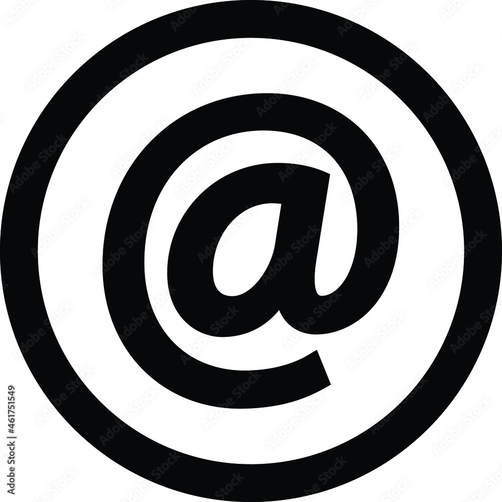 At Sign Vector icon that can easily modify or edit
At Sign Vector icon that can easily modify or edit