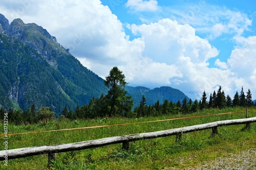 Italy-view on the mountains