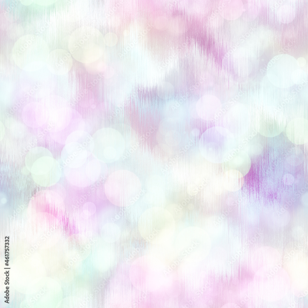 Seamless pale pastel tie dye bokeh texture. Soft tone on tone summer repeat background with washed out sun bleached ink dyed effect. Seamless pale pastel tie dye bokeh texture. Soft tone on tone summer repeat background with washed out sun bleached ink dyed effect.