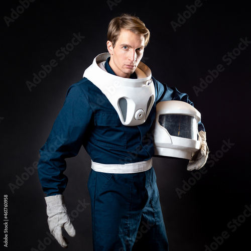 The hero of a science fiction story is preparing to conquer space.