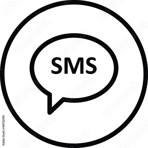 Message Vector icon that can easily modify or edit

