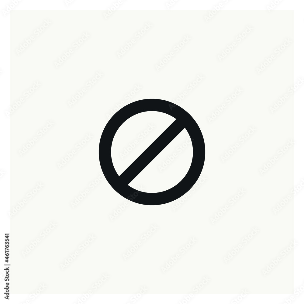 Not Available icon sign vector Not Available icon sign vector