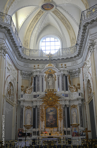 L'intérieur de la chapelle de la visitation au Mans. © Anthony