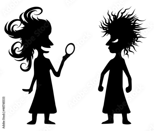 Hairstyle Envy Cartoon