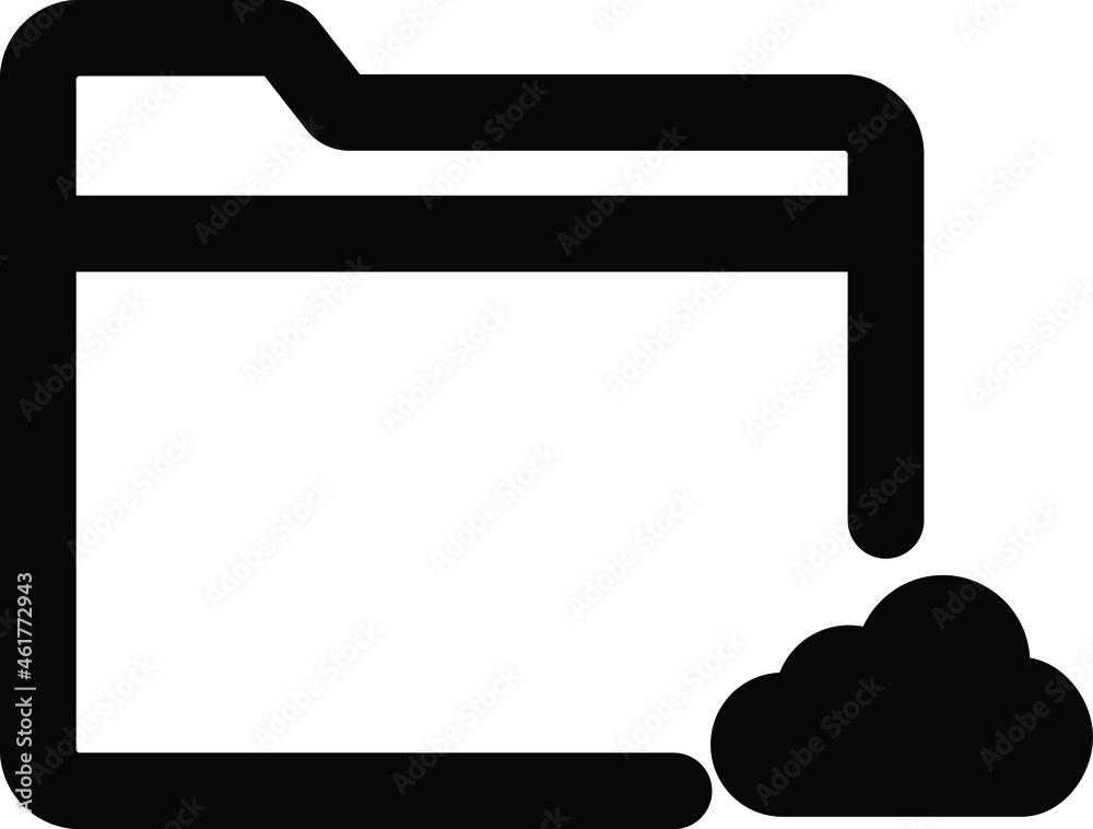Cloud folder Isolated Vector icon which can easily modify or edit
Cloud folder Isolated Vector icon which can easily modify or edit