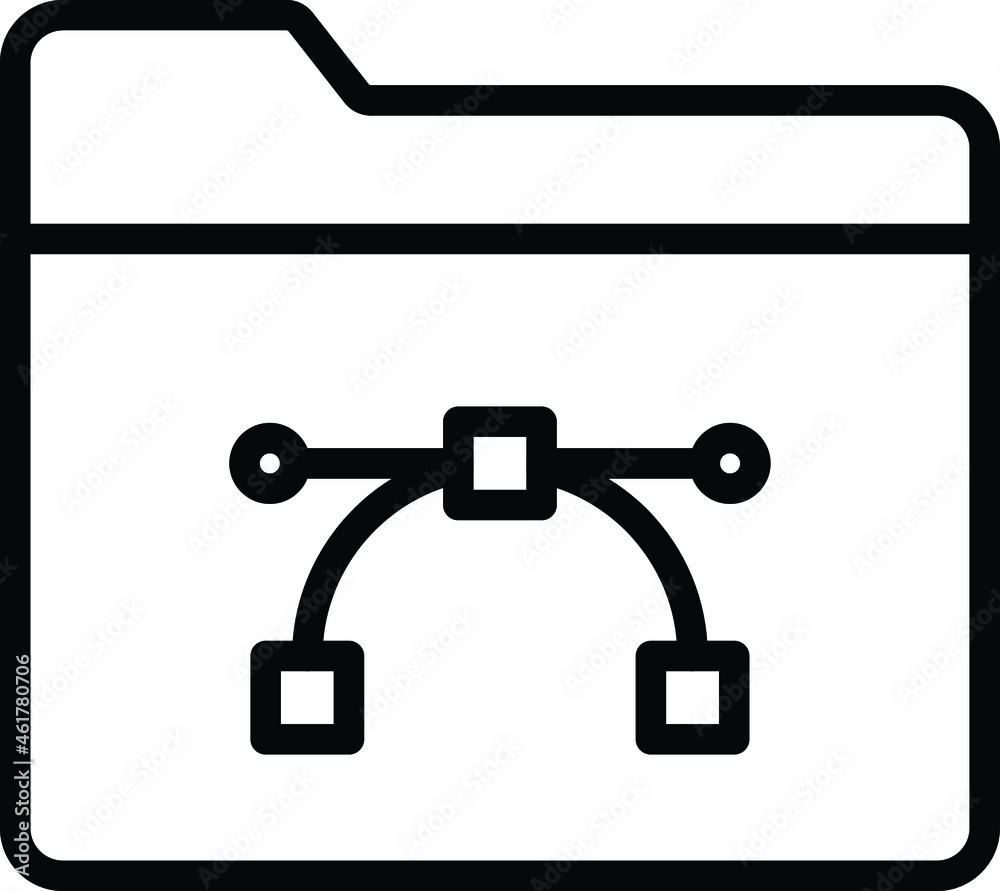 Curve folder Isolated Vector icon which can easily modify or edit
Curve folder Isolated Vector icon which can easily modify or edit