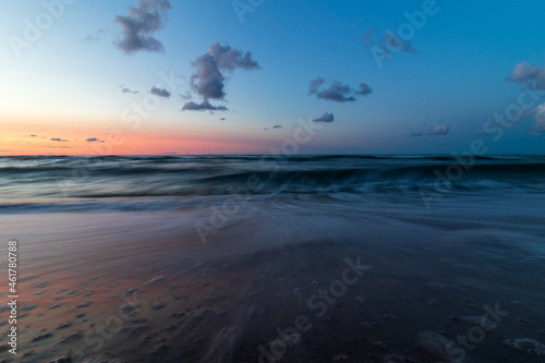 sunset on the beach © Sławomir Bodnar