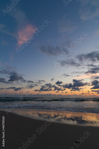 sunrise on the beach