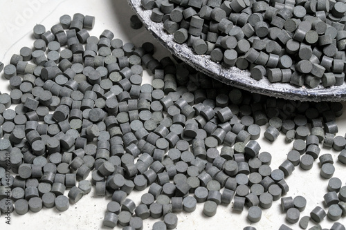 Renea nickel, also known as skeletal nickel is a solid microcrystalline porous nickel catalyst used in chemical processes for hydrogenation or hydrogen reduction of organic compounds photo