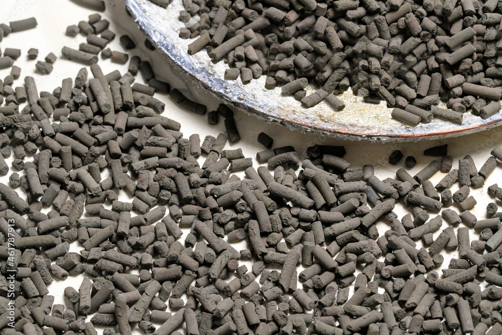 Renea nickel, also known as skeletal nickel is a solid microcrystalline