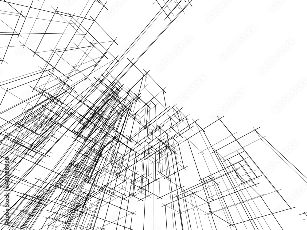 Abstract graphic design 3d drawing Abstract graphic design 3d drawing