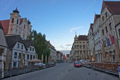 Steyr, Old city street view, Austria, Europe