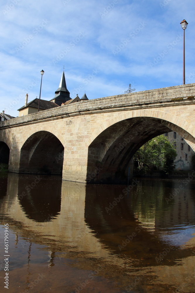 Fototapeta premium La Celle Dunoise, Creuse, France