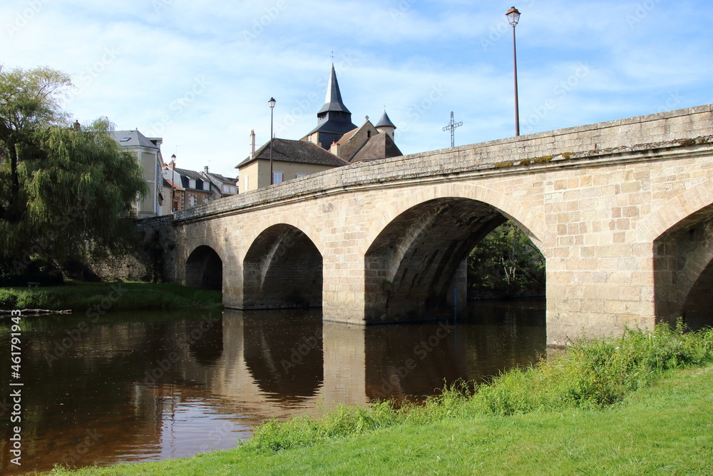 Fototapeta premium La Celle Dunoise, Creuse, France