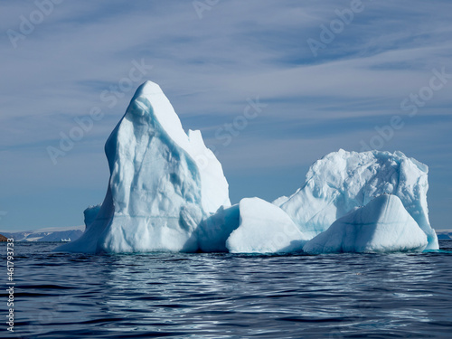 Wallpaper Mural photo of mountain, glacier, sea ice, ocean and icebergs in the canadian arctic Torontodigital.ca