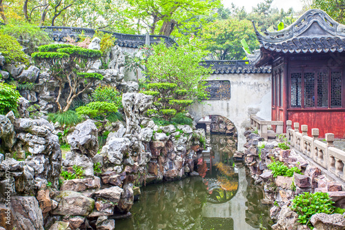 Yu Yuan Garden in Shanghai photo